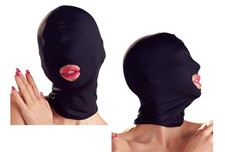 Maschera bondage nera