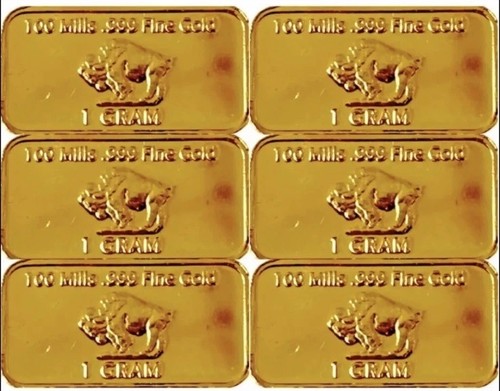 Grammo lingotto d oro - (6),