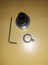 MANOPOLA 15 GIRI POTENZIOMETRO DI PRECISIONE Ø 23MM INDICE GRADUATO Kit Chiave R