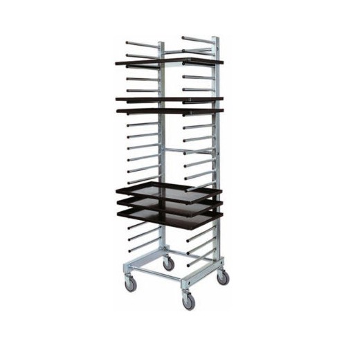 Carrello porta teglie