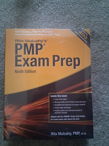 Rita mulcahy pmp exam prep - mulcahy's,