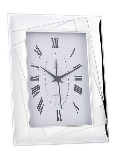 Orologio sveglia argento - sveglia, in
