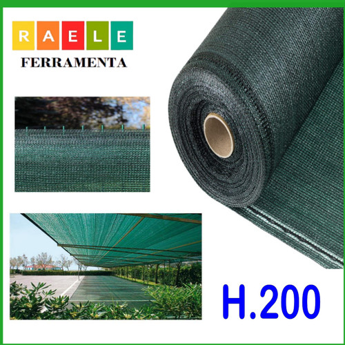 Rete ombreggiante verde telo
