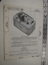 1950 sams photofact - 1950's,