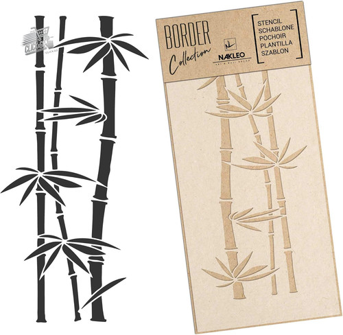 Stencil muro plastica 45x95 - stencil,