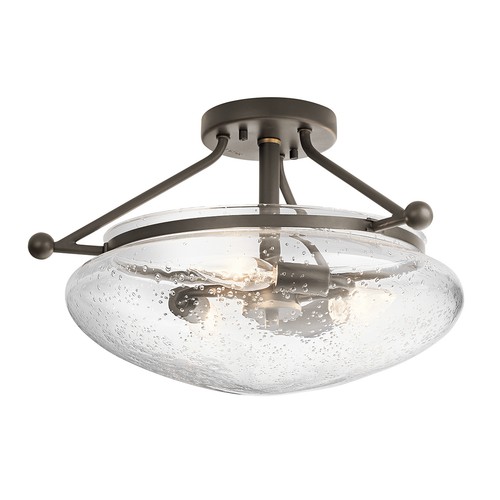 Plafoniere 3x40w e14 bronzo - plafoniere,