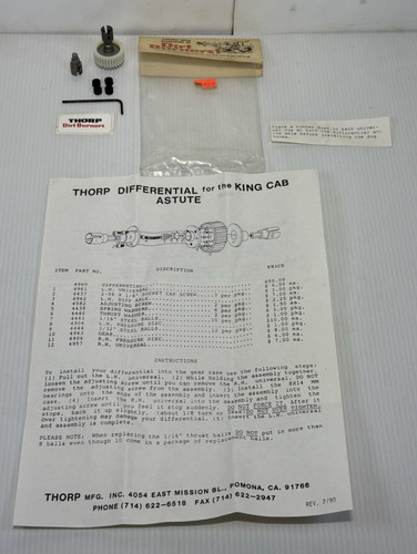 Nos vintage thorp - nos,