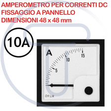 Amperometro da pannello