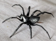 RAGNO SCHERZO FINTO CARNEVALE HALLOWEEN  5,5 cm ANNI '70 VINTAGE!!