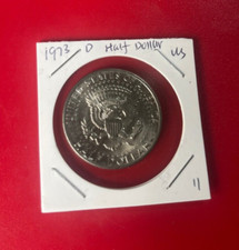 1973 D Kennedy Mezzo Dollaro -