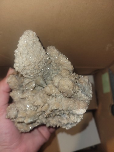 Danburite pseudomorfo calcite - danburite,