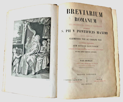 1871 breviarium romanum - -,