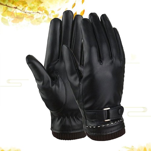 Guanti touchscreen pelle - , in