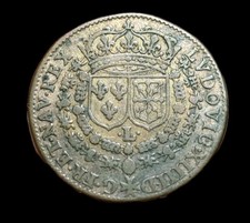 Louis XIV – Jeton Laiton Hoc Sydere Lilia Florent