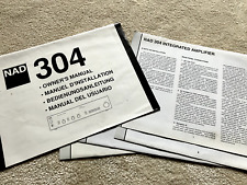 Manuali Amplificatore Integrato NAD 304