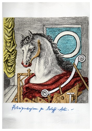 Glorgio chirico lettera o - chirico, "o"