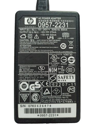 0957 2231 ac - hp, 0957-2231