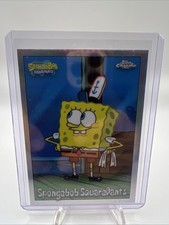 SpongeBob SquarePants 2025 Topps rifrattore cromato #25