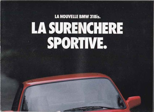 Catalogue brochure bmw serie - catalogue, /