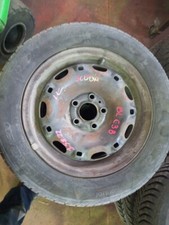 N.4 CERCHI + GOMME VW SEAT SKODA FABIA IBIZA POLO 5 FORI 14" 6J 14H2 ET37 BL-C3B