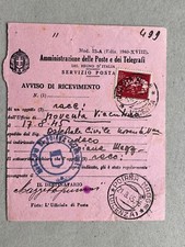 Avviso ricevimento - a),
