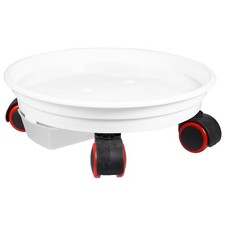  2 Pcs Porta Vaso Con Ruote