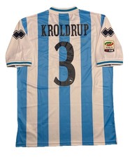 MAGLIA CALCIO PESCARA KROLDRUP MATCH WORN PREPARATA INDOSSATA 2012/13 ERREA