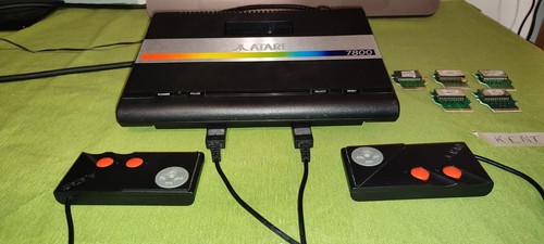 Console atari 7800 completa - console,