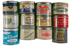 Rara latta tabacco canadese