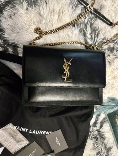 Ysl sunset bag black - sunset, tc