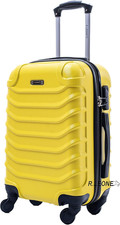 Valigia Easyjet 45X36X20 Cm Trolley Bagaglio a Mano in ABS 4 Ruote (Giallo, 2026