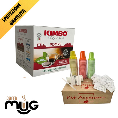 150 cialde caffè kimbo - cialde,
