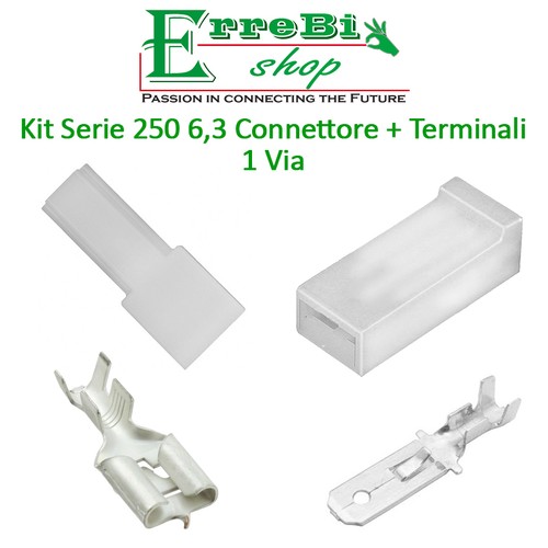Kit connettore serie 250 3 - connettore,