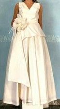 Abito da sposa in seta marca