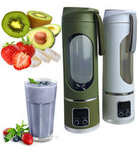 Mini Frullatore Portatile USB 25 W Smoothie Estrattore Frutta a Batteria 450 ML