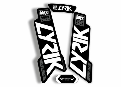 Adesivo rock shox lyrik - adesivo,