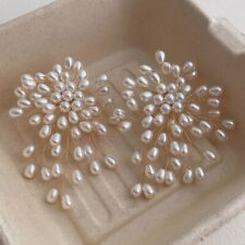 Orecchini perle a grappolo