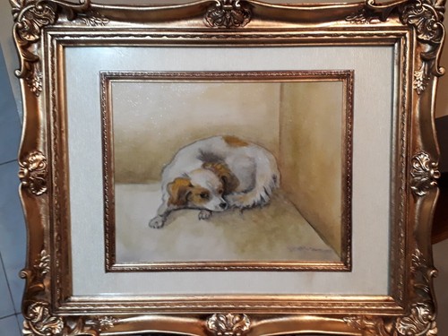 Quadro antico dipinto olio - dipinto, a