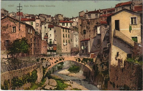 Cartolina cpa sanremo città - cpa, sanremo-città