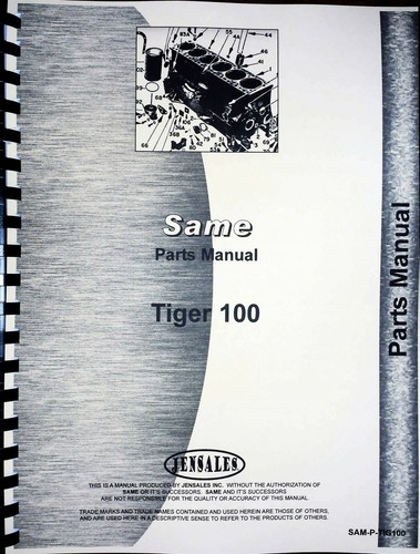 Catalogo manuale ricambi