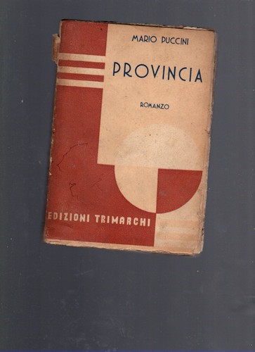 1865n provincia 1932 - provincia, romanzo