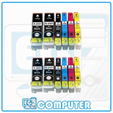 KIT 12 CARTUCCE PER EPSON Expression Premium XP530 XP630 XP635 XP830 XL