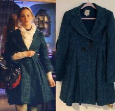 Cappotto tweed Nanette Lepore taglia Aso Blair Waldorf Gossip ragazza taglia Us 10/ UK14