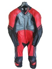 Tuta moto in pelle Dainese Ducati Race taglia 52 originale con protezioni
