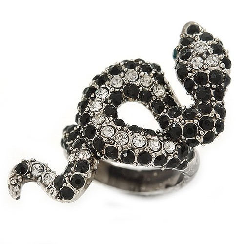 Anello serpente spirale - serpente,