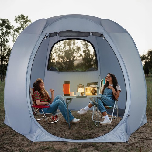 Screened camping tent - screened,