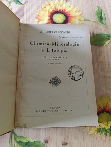 Chimica mineralogia - chimica, e