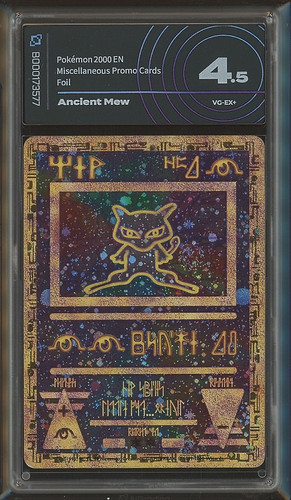 Carta pokemon ancient mew - carta,