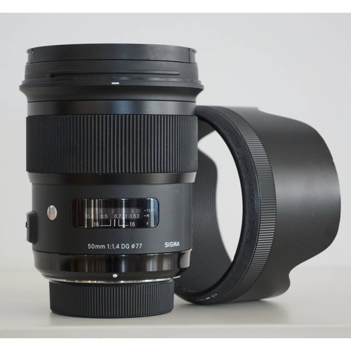Sigma usato lens 50mm dg - usato, f1,4
