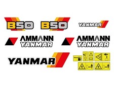 KIT ADESIVI ESCAVATORE YANMAR